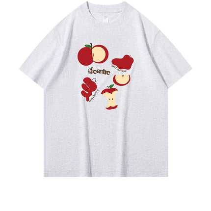 White Short-Sleeve T-Shirt for Women 2026 New Style Pure Cotton Half-Sleeve Loose Summer Base Layer Niche Design Top