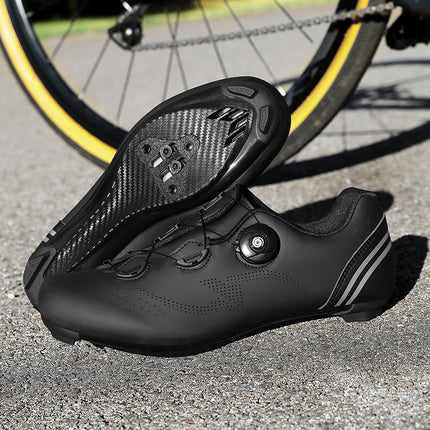 Cross-border New Road Car Lock Shoes suit Hard Bottom Breathable Bike Shoes Men's Lockless Mountain Bike Sports Bicycle Shoes