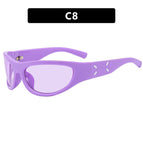 Purple frame purple film / Metal Hinges