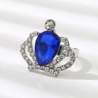 Crown Silver Blue