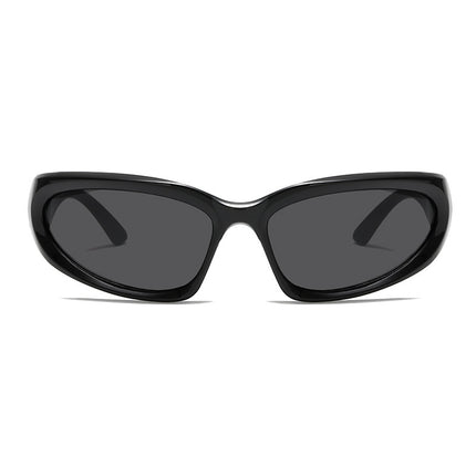 Cross-Border Internet Celebrity Street Photography Sunglasses for Men and Women, Retro Functional Style, Technological Sense, European and American Street Photography, Modern Sunglasses