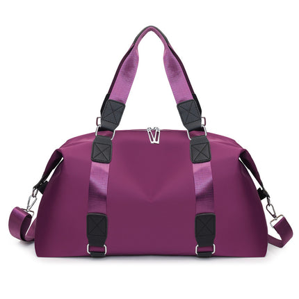 Fashionable Casual Portable Shoulder Bag with Wet and Dry Separation, Breathable Large Capacity Business Trip Travel Fitness Sports Luggage Bag Trendy