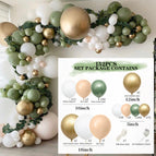 Green balloon set 006