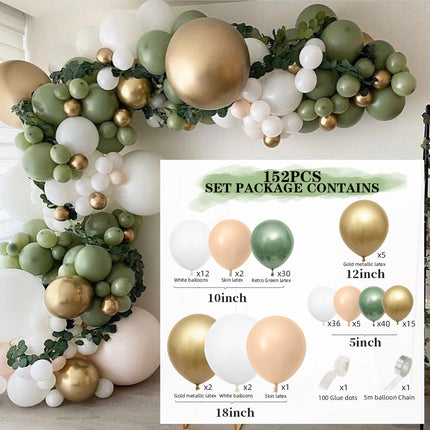 Cross-border Amazon Balloon Chain Arch suit New Birthday Decoration Wedding Room Wedding Balloon Scene Decoration Wholesale