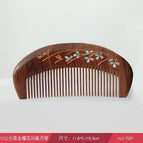 12cm moon comb between flowers