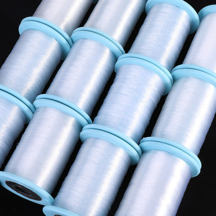 Crystal Non-Elastic Large Roll Fishing Line, Transparent Fishing Thread, Special Thread for Stringing Beads, DIY Jewelry Accessories, Handmade Beading Thread