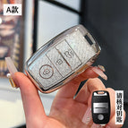 Kia A- Smart 3 Key [Crystal White Single Shell]]