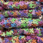 Mixed colors randomly / 6 faceted butterflies 14*17mm 0.5kg about 1200 pieces