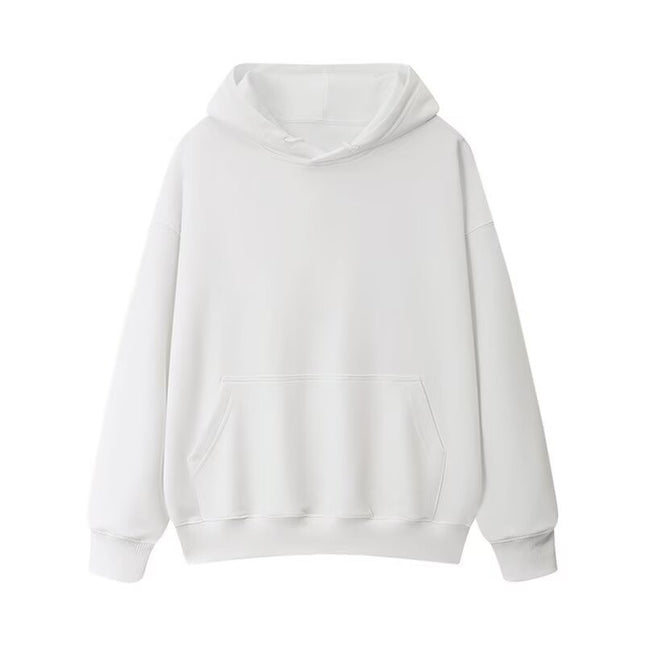 Drop Shoulder Hoodie with Logo Printed Trendy Brand Cultural Shirt Sweatshirt Custom Class Uniform Workwear Jacket Cross-Border Hot Sale