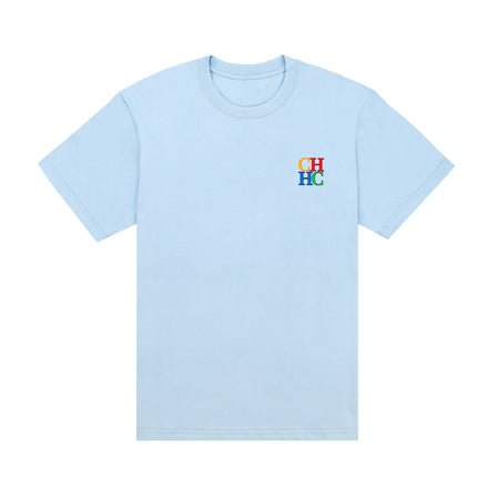 Chhc Summer Printed Pure Cotton Short-Sleeved T-Shirt with Letter Design for Men and Women, Cross-Border Hot-Selling Model, Dropshipping and Fast Selling