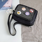 Black with pendant and badge