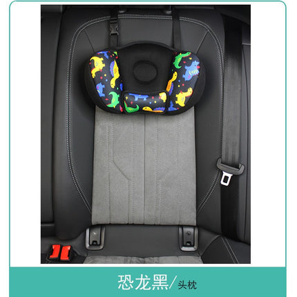 Cross-Border Anti-Stranglehold Car Seat Belt Hanging Cartoon Pillow Car Rear Seat Cushion Neck Protector Children's Headrest