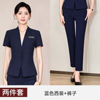 Blue suit + pants / S