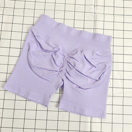 Sexy Peach Butt Fitness Shorts for Women, Sports Running and Cycling Three-Point Pants, High Elastic Butt Lift, Tummy Control, Quick-Drying Yoga Pants
