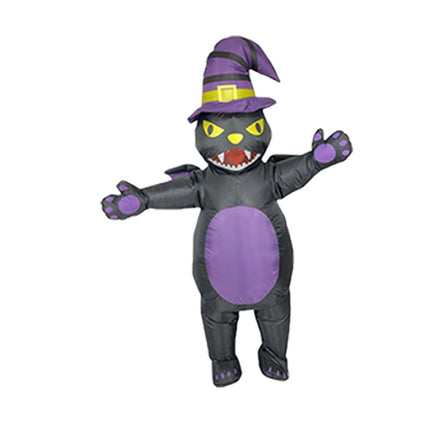 Cross-Border Popular Halloween Creative Cartoon Toys Party Activities Cute Animal Props Hippo Inflatable Costumes