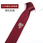 5cm-wine red rose-hand dozen