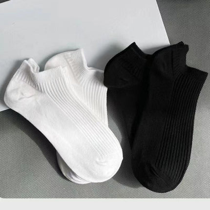One-Piece Drop-Shipping Men's and Women's Four-Season Anti-Odor and Sweat-Absorbent Short Socks Disposable Socks Men's Welfare Cotton Socks