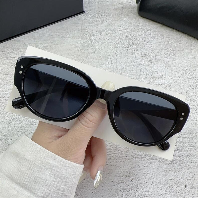 The Same Style of Sunglasses for Women, High-End Korean Style Retro Sunglasses for Men, Anti-Uv Glasses 2023 New Style
