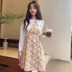 8871 light apricot suspender skirt + 8871 sun protection clothing / S
