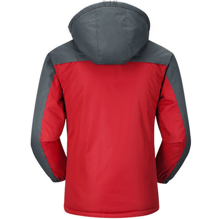 Winter Coat Men's Thickened fleece-lined Cotton Coat Men's Cotton Coat Cotton Coat Work Clothes plus size Jacket Men's Winter Coat