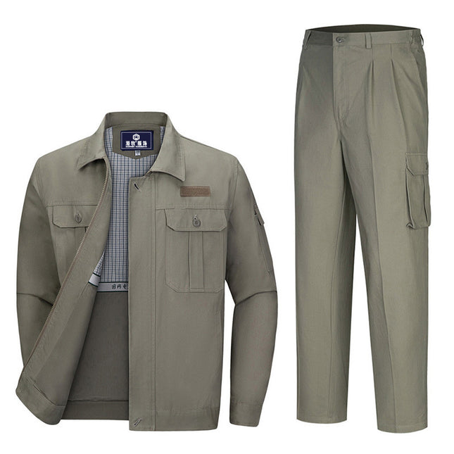 Cotton Workwear for National Grid Hubei, All-Cotton Labor Protection Work Clothes for Municipal Power Industry, Thickened and Warm for Men and Women