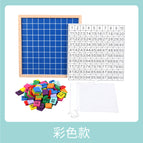 Colorful 1-100 number continuous board