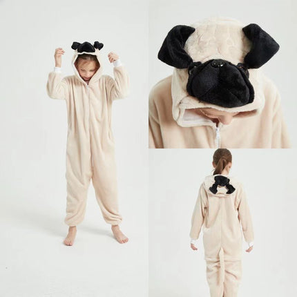 Cross-Border Supply Rogue Rabbit Husky Cartoon One-Piece Pajamas Mickey Mouse Amazon Best-Selling Christmas Home Clothes