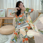 322 apricot banana three-piece set / M( 45-55kg )