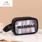 Portable toiletry bag [small size] black