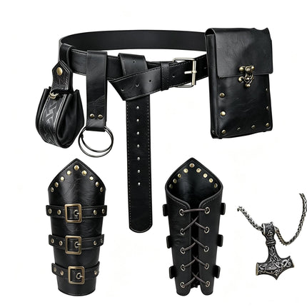 Amazon Hot Selling Steampunk Phone Bag Medieval Renaissance Role Playing Accessories Sport Fanny Pack