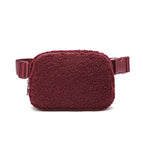 2215 plush material wine red