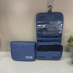 Cationic hook bag—navy blue