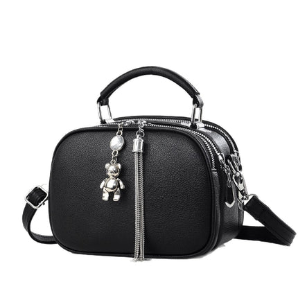 Women's Bags 2025 New Trendy Fashion Versatile Soft Leather Bag Multi-Layer Pocket Crossbody Bag Practical Super Popular Small Bag