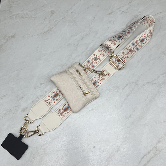 Colorful adjustable mobile phone lanyard slung rope mobile phone rope mobile phone chain rope outdoor anti-lost phone rope single shoulder strap