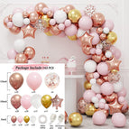 Pink balloon set 004
