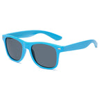 Light blue frame gray film