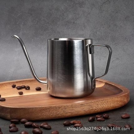 [Factory Direct Supply] Hanging Ear Coffee Hand Pot Stainless Steel 350ml Household Hand Pot Long Mouth Coffee Pot