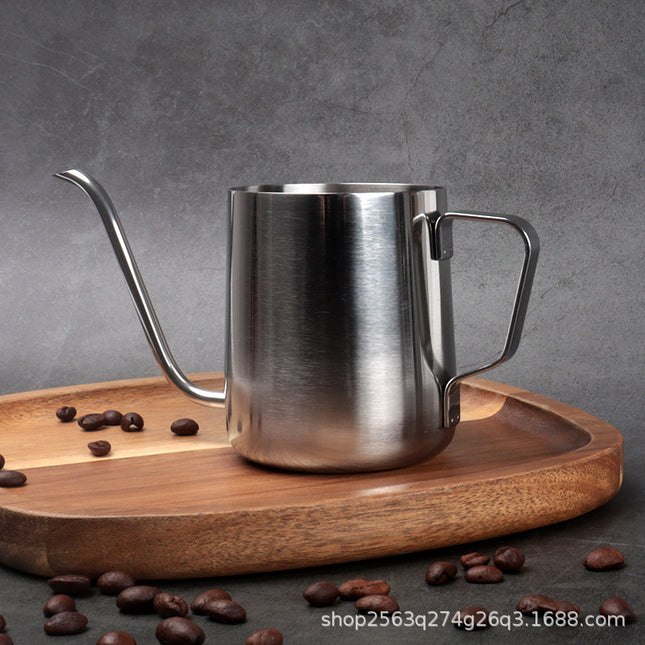 [Factory Direct Supply] Hanging Ear Coffee Hand Pot Stainless Steel 350ml Household Hand Pot Long Mouth Coffee Pot