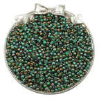4mm aperture about 1mm 10 g/pack about 170 pieces / emerald green gold