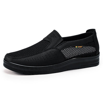 Men's Spring Casual Shoes, Dropshipping Men's Shoes, Old Beijing Cloth Shoes, Lightweight Mesh Shoes, Shallow Mouth Dad Shoes