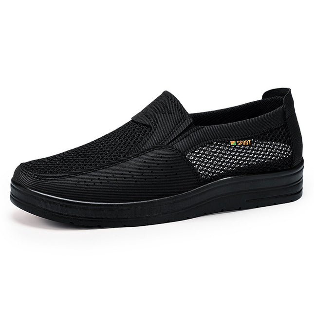 Men's Spring Casual Shoes, Dropshipping Men's Shoes, Old Beijing Cloth Shoes, Lightweight Mesh Shoes, Shallow Mouth Dad Shoes