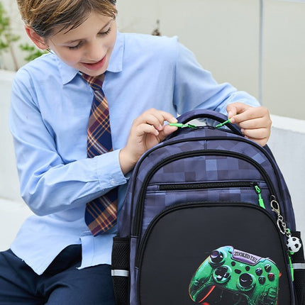 2026 Cross-Border Elementary School Student Backpacks Russian Style 1-3 Grade Lightweight Spine-Protecting and Burden-Reducing Children's Backpacks Wholesale