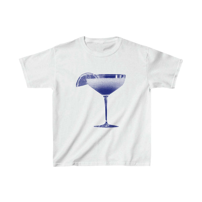 2024 Summer Amazon New Women's European and American T-shirt Distinctive Wine Glass Printed Comfortable Loose Top for Women
