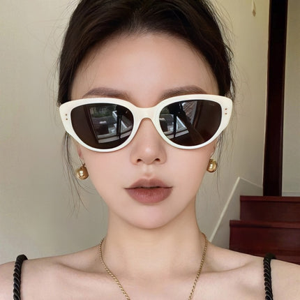 The Same Style of Sunglasses for Women, High-End Korean Style Retro Sunglasses for Men, Anti-Uv Glasses 2023 New Style