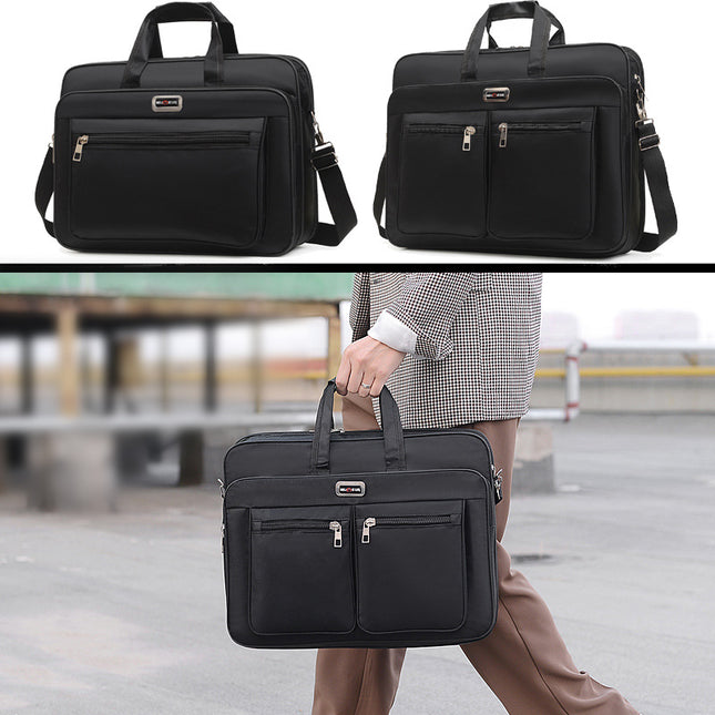 Portable shoulder notebook tablet computer bag 15 inch office travel student printing large capacity wholesale computer bag