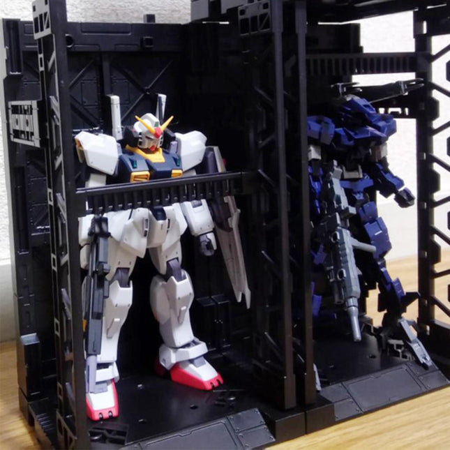 YAMADA Japan Imports Gundagnaku HG/RG Display Table Model Storage Rack Readiness Rack Frontline Base
