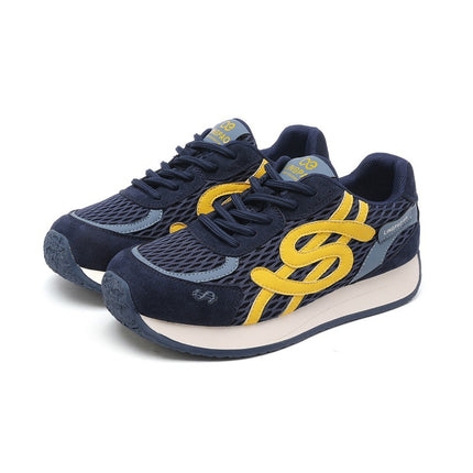 Bee Wolf Flagship Store German Training Shoes Women's Autumn/Winter New Retro Super Popular Forrest Gump Shoes Versatile Sports Casual Women's Shoes