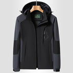 Men's-black and gray / L
