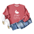 Red Sweatshirt (White font) / S