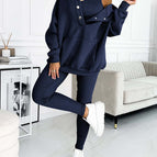 (Three-piece) dark blue / S
